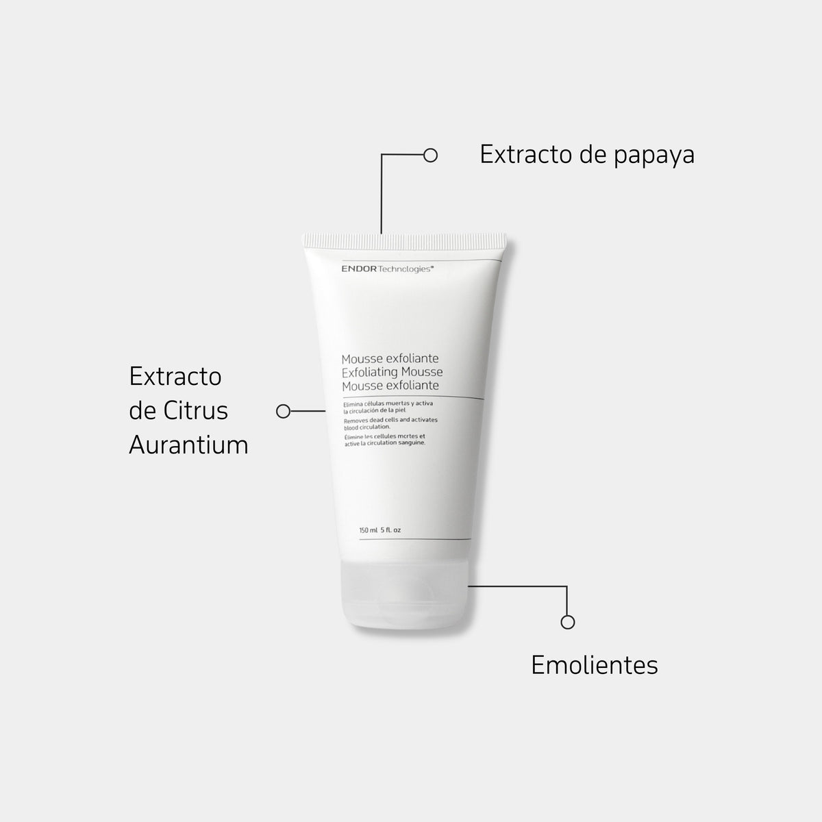 Mousse Exfoliante Exfoliating Mousse Mousse Exfoliante